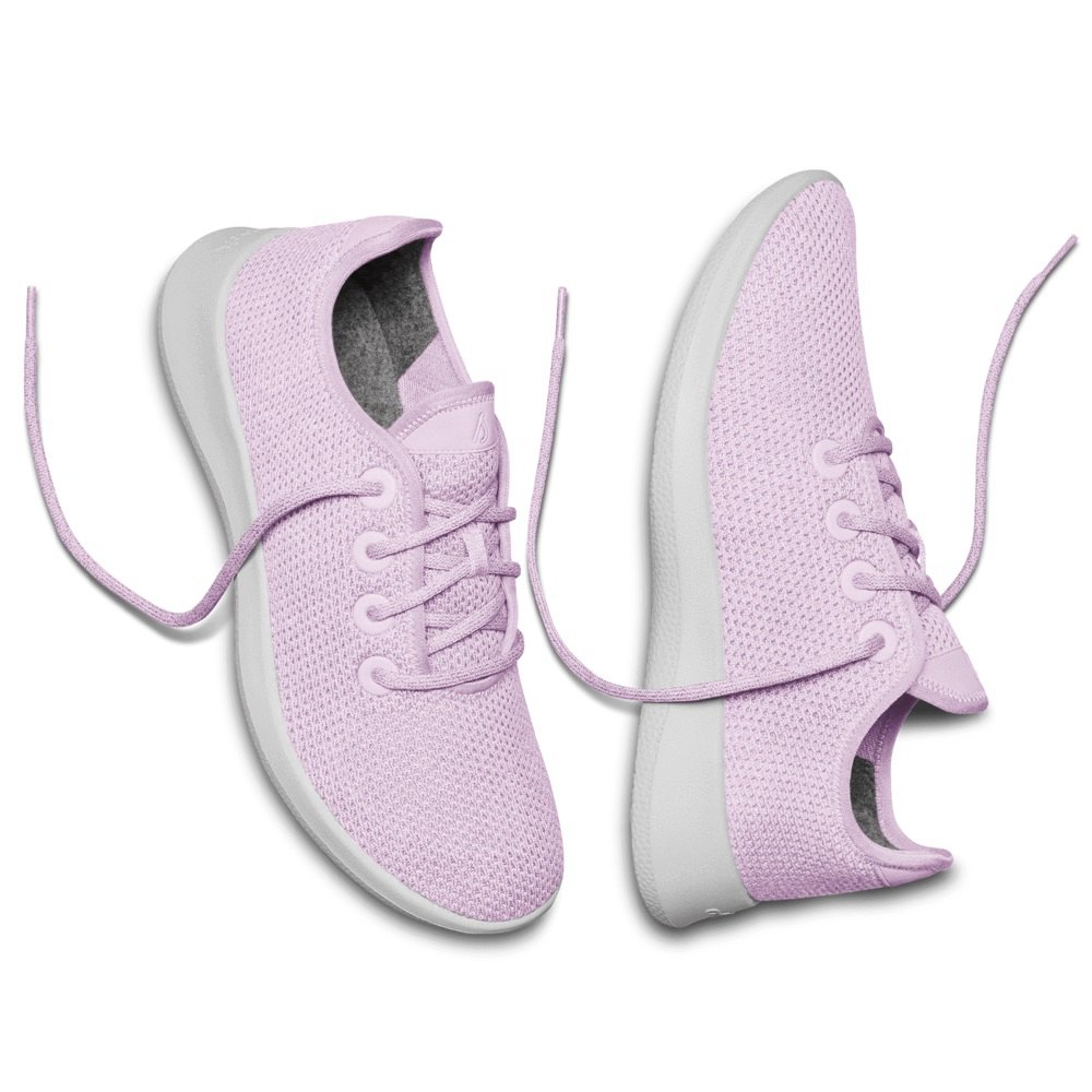 Allbirds Women\'s Sneakers Pink - Tree Runners - 53246UCFX